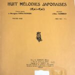 タンスマン 8つの日本の歌 Tansman Huit Melodies Japonaises (Kai＝Kai) 声楽 歌曲 ヴォーカル