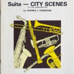 テレンス・J・トンプソン 組曲「都会の情景」  (クラリネット四重奏) Terence J.Thompson SUITE - City Scenes
