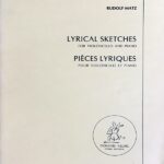 ルドルフ・マッツ Lyrical Sketches (チェロとピアノ)  Rudolf Matz