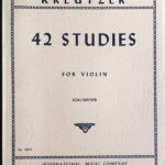 クロイツァー 42の練習曲/ガラミアン編 (ヴァイオリン) Kreutzer 42 Studies for violin
