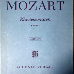 モーツァルト ピアノ・ソナタ集 第1巻 Mozart Klaviersonaten Band 1