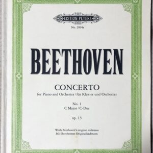 ベートーヴェン ピアノ協奏曲 第1番 ハ長調 Op.15 Beethoven Concerto for Piano and Orchestra No.1 C Major (2台ピアノ)