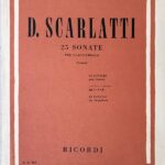 スカルラッティ 25のソナタ集 Scarlatti 25 sonate per clavicembalo