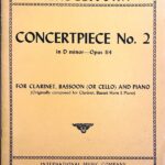 メンデルスゾーン 演奏会用小品 No.2 ニ短調 Op.114 (木管ニ重奏＋ピアノ) Mendelssohn Concertpiece No. 2 in D minor Op.114】