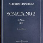 ヒナステラ ピアノ・ソナタ 第2番 Op.53 GINASTERA Sonata No.2 for piano Op.53 Revised Edition