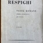 レスピーギ 交響詩｢ローマの祭り」 (スタディ・スコア) 輸入楽譜 RESPIGHI Feste Romane poem sinfonico 洋書