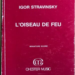 ストラヴィンスキー 管弦楽組曲 「火の鳥」(1919年版)  (スタディ・スコア) 輸入楽譜 Stravinsky L'oiseau de feu 洋書