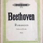 ベートーヴェン ロマンス Op.40,50 (バイオリンとピアノ) 輸入楽洋書譜 Beethoven Romanzan