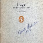 ヘラー 弦楽合奏のためのフーガ (スタディ・スコア) Holler Fuge Streichorchester Studien-partitur