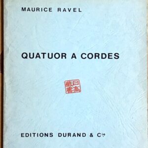 ラヴェル 弦楽四重奏曲へ長調 (スタディ・スコア) Ravel Quatuor a cordes