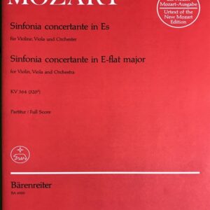 モーツァルト フルートとハープのための協奏曲 ハ長調 KV 299 (パート譜セット) 輸入楽譜 MOZART Konzert fur Flote,Harfe&Orchester  KV299 – 中古楽譜専門店プラスノート