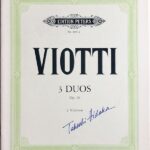 ヴィオッティ 3つの協奏的二重奏曲 Op.29 (2 バイオリン) 輸入楽譜 VIOTTI 3 Duets Op.29 洋書