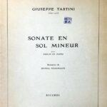 タルティーニ バイオリン・ソナタ ト短調「捨てられたディド」(ヴァイオリン+ピアノ) 輸入楽譜 Tartini Sonata en sol mineur 洋書