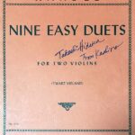 ヘンデル２本のヴァイオリンのための９つの易しいニ重奏曲 輸入楽譜 Handel 9 Easy Duets for two violins 洋書