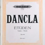 ダンクラ 15の練習曲・Op.68 (2本のヴァイオリン) 輸入楽譜 Dancla Etuden fur Violine mit begleitung einer zweiten violine Op.68 洋書