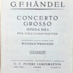 ヘンデル 合奏協奏曲 Op.6 No.1 (パート譜セット) 輸入楽譜 Handel Concerto Grosso 洋書