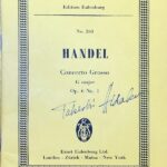 ヘンデル 合奏協奏曲 ト短調 Op.6/1 スタディ・スコア 輸入楽譜 Handel Concerto Grosso g-moll Op.6/1 洋書
