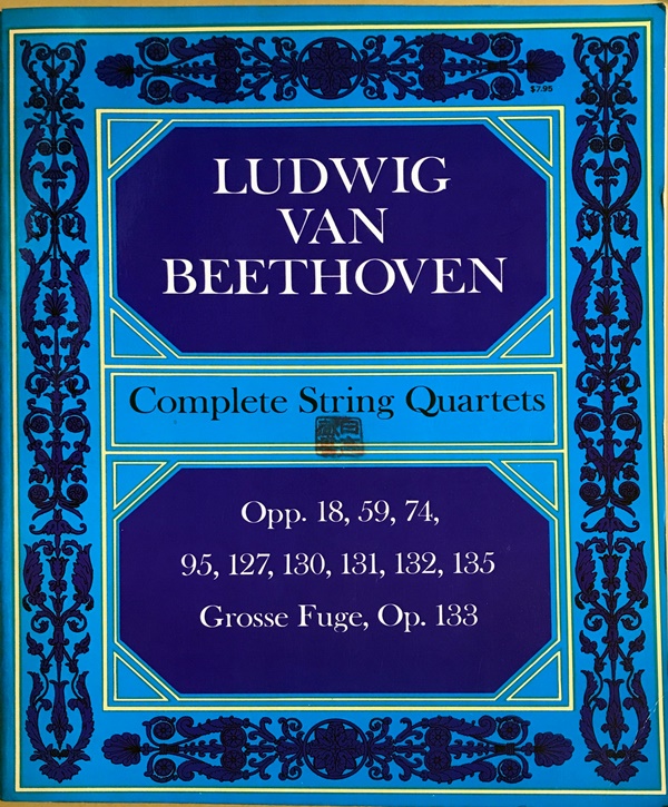 ベートーヴェン 弦楽四重奏曲全集 スコア 輸入楽譜 BEETHOVEN Complete String Quartets: Large Score  洋書 – 中古楽譜専門店プラスノート