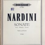 ナルディーニ ヴァイオリン・ソナタ ニ長調 (ヴァイオリン・ピアノ) 輸入楽譜 Nardini Sonata in D 洋書