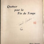 メシアン 世の終わりのための四重奏曲 (クラリネット,ヴァイオリン,チェロ,ピアノ) 輸入楽譜 MESSIAEN Quatuor pour la fin du temps 洋書