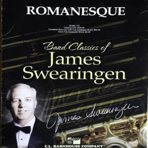 スウェアリンジェン ロマネスク (スコア+パート譜) 輸入楽譜 Swearingen Romanesque 吹奏楽 洋書