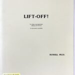ラッセル・ペック - リフト オフ！ (スコアとパート譜) 輸入楽譜 Russell Peck Lift-Off! for Three Percussionists Playing Nine Drums