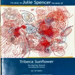 ジュリー・スペンサー  トライベカ サンフラワー (マリンバ四重奏 パート譜) 輸入楽譜 Spencer Tribeca Sunflower 洋書