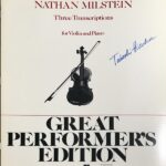 ミルシテインによる3つのバイオリン編曲作品集 (ヴァイオリン+ピアノ) 輸入楽譜 Milstein Three Transcriptions for Violin and Piano 洋書
