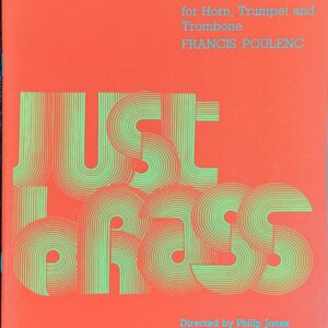 プーランク ソナタ (金管三重奏)輸入楽譜 Francis Poulenc SONATA for Horn Trumpet and Trombone 洋書