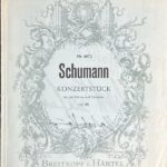 シューマン 4本のホルンとオーケストラのためのコンツェルト・シュトゥック Op.86 (スコア)輸入楽譜 Robert Schumann Konzertstck 洋書