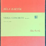 バルトーク ヴィオラ協奏曲 (ヴィオラ＋ピアノ)輸入楽譜 BLA BARTK VIOLA CONCERTO Op. posth. viola and piano 洋書