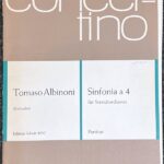 アルビノーニ シンフォニア (パート譜セット)輸入楽譜 Tomaso Albinoni (Kolneder) Sinfonia a 4 fr Streichorchester ヴァイオリン/洋書