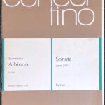 アルビノーニ ソナタ op. 2/IV(2ヴァイオリン+2ヴィオラ+チェロ/コントラバス+チェンバロ)輸入楽譜 Tommaso Albinoni Sonata Opus 2/IV洋書