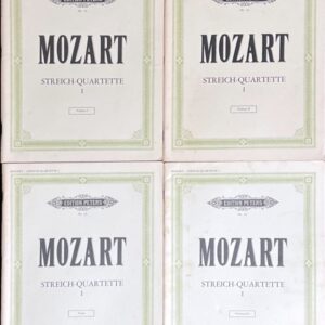 モーツァルト 弦楽四重奏曲集 第1巻 (2ヴァイオリンヴィオラチェロ)輸入楽譜 Mozart Streich-Quartette I 洋書