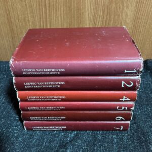 ベートーヴェンの会話帳 124-7 洋書 EDITION BREITKOPF BEETHOVEN LUDWIG VAN KONVERSATIONSHEFTE