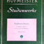 Waldhorn-Duette (ホルン二重奏) 輸入楽譜 Waldhorn-Duette 洋書