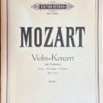 モーツァルト バイオリン協奏曲 ニ長調 KV 211 (ヴァイオリンソロ)輸入楽譜 Mozart Violin-Konzert D-dur KV 211 洋書
