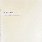 ダリウス・ミヨー オーボエとピアノのためのソナチネ (オーボエ+ピアノ)輸入楽譜 Darius Milhaud SONATINE POUR HAUTBOIS ET PIANO 洋書