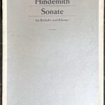 ヒンデミット テューバとクラービアの為のソナタ (テューバ+ピアノ)輸入楽譜 Paul Hindemith Sonate fur Basstuba und Klavier 洋書