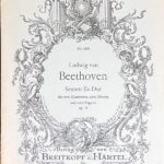 ベートーヴェン 木管六重奏曲 変ホ長調 Op.71 (2クラリネット2ホルン2ファゴット)輸入楽譜 Ludwig van Beethoven Sextett 洋書