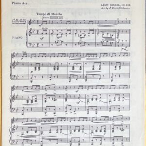 レオン・イェッセル おもちゃの兵隊の行進 (サクソフォーン四重奏)輸入楽譜 Lon Jessel PARADE OF THE WOODEN SOLDIERS 洋書