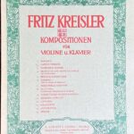 クライスラー ウィーン奇想曲 (ヴァイオリン+ピアノ)輸入楽譜 Fritz Kreisler Caprice Viennois 洋書
