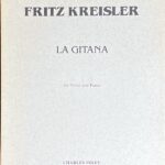 クライスラー ラ・ヒターナ (ヴァイオリン+ピアノ)輸入楽譜 Fritz Kreisler La Gitana 洋書