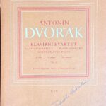 ドヴォルザーク ピアノ四重奏 (ピアノヴァイオリンヴィオラチェロ)輸入楽譜 Antonin Dvorak Klavierquartett 洋書
