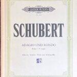 シューベルト アダージョとロンド・コンチェルタンテ (ピアノヴァイオリンヴィオラチェロ)輸入楽譜 Schubert ADAGIO UND RONDO 洋書