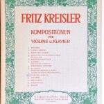 クライスラー ジプシー奇想曲 (ヴァイオリン+ピアノ)輸入楽譜 Fritz Kreisler Zigeuner-Capriccio 洋書