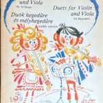 kezdok szamara ヴァイオリンとヴィオラのためのデュエット集 (ヴァイオリン+ヴィオラ)輸入楽譜 Duets for Violin and Viola 洋書
