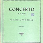 テレマン ビオラ協奏曲 ト長調 (ヴィオラ+ピアノ)輸入楽譜 Telemann Concerto in G major 洋書