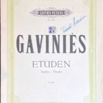 ガヴィニエス Etden (ヴァイオリンソロ)輸入楽譜 Gavinies Etden 洋書/エチュード