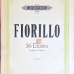 フィオリロ 36の練習曲 (ヴァイオリンソロ)輸入楽譜 Fiorillo 36 Etden 洋書